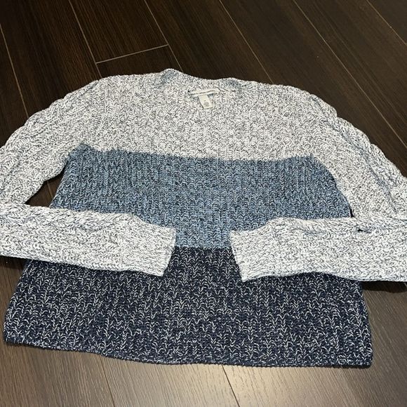 Autumn Cashmere Striped Sweaters, M - Picture 8 of 9